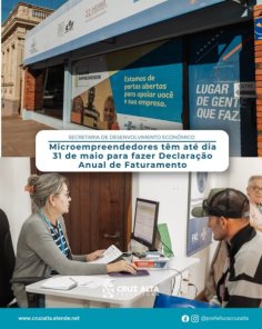 MEIs têm até 31 de maio para enviar a Declaração Anual de Faturamento