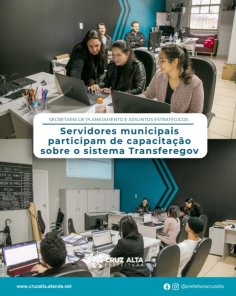Servidores municipais participam de capacitação sobre o sistema Transferegov