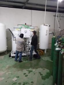 HSVP instala Usina de geração de gases medicinais