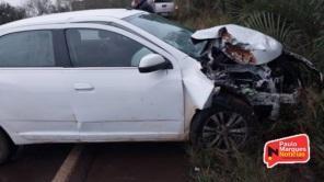 Acidente na ERS-342 entre Ijuí e Catuípe envolve veículo e trator 