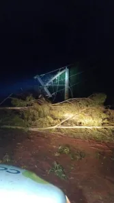 Temporal deixa 20 mil consumidores sem energia e afeta Cruz Alta e região