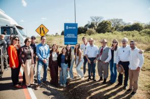 Cruz Alta inaugura pavimentação da Rodovia Municipal Dr. Pedro Braga
