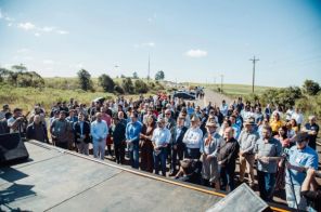Cruz Alta inaugura pavimentação da Rodovia Municipal Dr. Pedro Braga