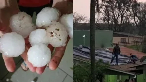 Temporais deixam duas mortes e atingem 33 municípios no RS