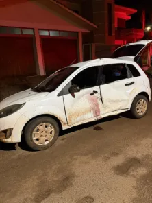 Motociclista fica gravemente ferido após colisão em Cruz Alta