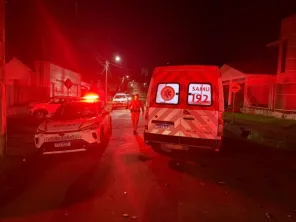 Motociclista fica gravemente ferido após colisão em Cruz Alta