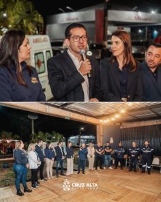 Prefeitura de Cruz Alta entrega nova ambulância durante a Fenatrigo