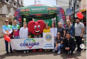 Semana do Coração teve o corredor da saúde no sábado em Cruz Alta