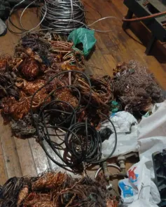 Operação combate receptação de fios e materiais furtados em Cruz Alta