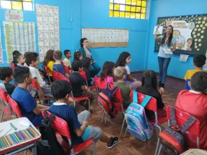 Corsan promove educação socioambiental para crianças da Escola Amado Lacroix