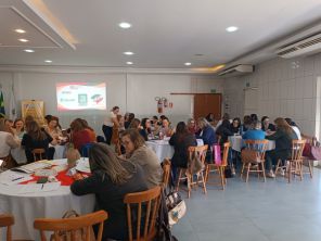 9ª CRE realiza 1º Encontro Regional de Mobilização Alfabetiza Tchê