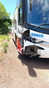 Acidente de trânsito no trevo da ERS 342 com a BR 285 em Ijuí
