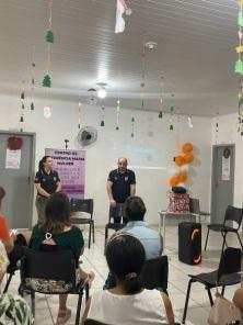 Polícia Civil de Cruz Alta participa de atividades no CRAS Sol em Cruz Alta