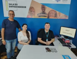 Equipe da Sala do Empreendedor comemora mais de mil atendimentos em janeiro