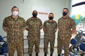 Militares da EASA realizaram doação de sangue para o Hospital São Vicente