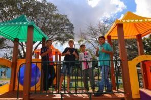 Mais praças foram revitalizadas, agora Praça do Belarmino e da Abegay
