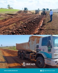 SEM CHUVAS> Prefeitura intensificou manutenção nas estradas do interior