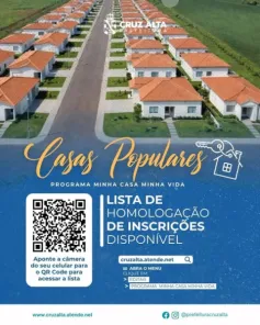 Prefeitura divulga lista de candidatos aptos às casas populares em Cruz Alta