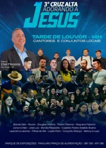 Cruz Alta recebe a 3ª edição do evento Adorando a Jesus neste sábado