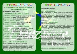 Danzpare visitará escolas de Cruz Alta na sexta-feira dia 09 de Setembro