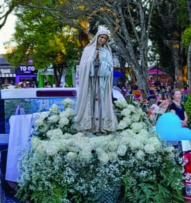 Imagem de Nossa Senhora de Fátima já está na Catedral aguardando aos romeiros