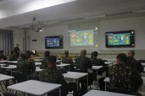 EASA recebe comitiva do Departamento Geral do Pessoal para ciclo de palestras