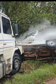 Grave acidente na ERS-342 resulta em morte de condutor de utilitário 