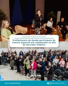 Prefeitura realiza celebração em homenagem aos servidores da Saúde
