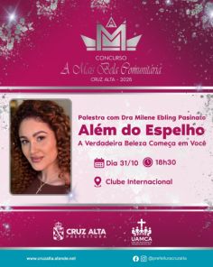 Escolha da Mais Bela Comunitária será neste sábado