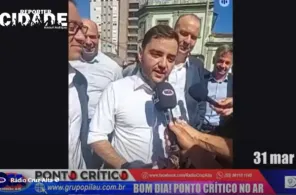 Eduardo Leite e Gabriel Souza inauguram Escola Margarida Pardelhas