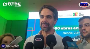 Eduardo Leite e Gabriel Souza inauguram Escola Margarida Pardelhas 