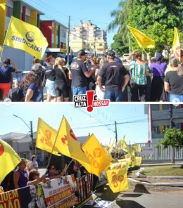 Inauguração da escola Margarida Pardelhas é marcada por protestos