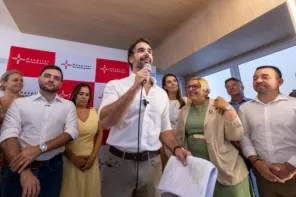 Governador e vice inauguram novo centro de esterilização do São Vicente