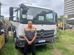 Cruz Alta recebe caminhão-pipa para reforçar abastecimento de água