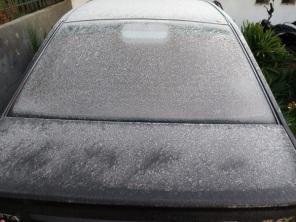 Madrugada fria em Cruz Alta com 1,7ºC no termômetro e sensação térmica de -8ºC