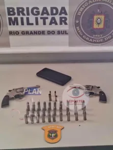 Morador de Cruz Alta é preso com duas armas na ERS-155 em Ijuí