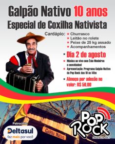 AO VIVO> Galpão Nativo celebra 10 anos com edição especial durante a Coxilha 