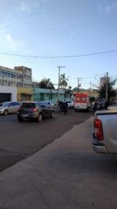 Carro capota na Plácido de Castro na tarde do sábado em Cruz Alta