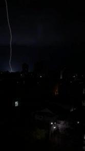Panorama sobre o temporal da madrugada desta quinta-feira (31), em Cruz Alta